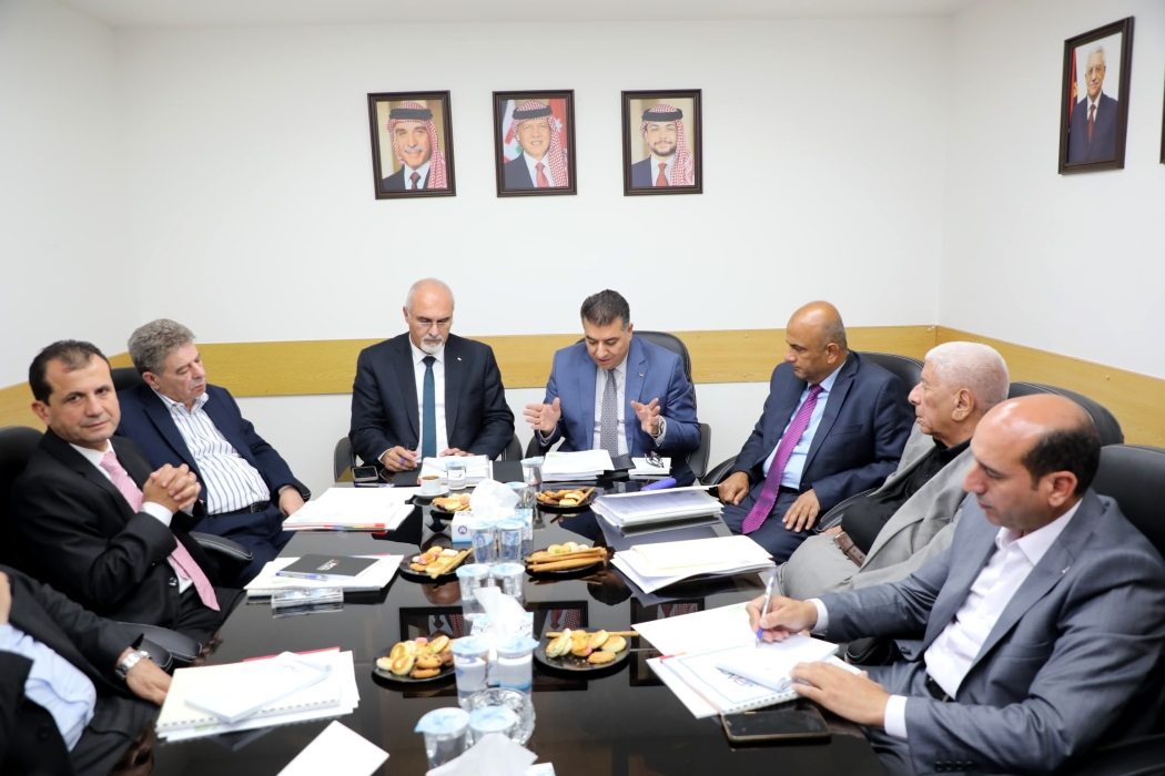 وزير الزراعة ونظيره الفلسطيني يترأسان اجتماع الهيئة العامة لشركة جباكو
