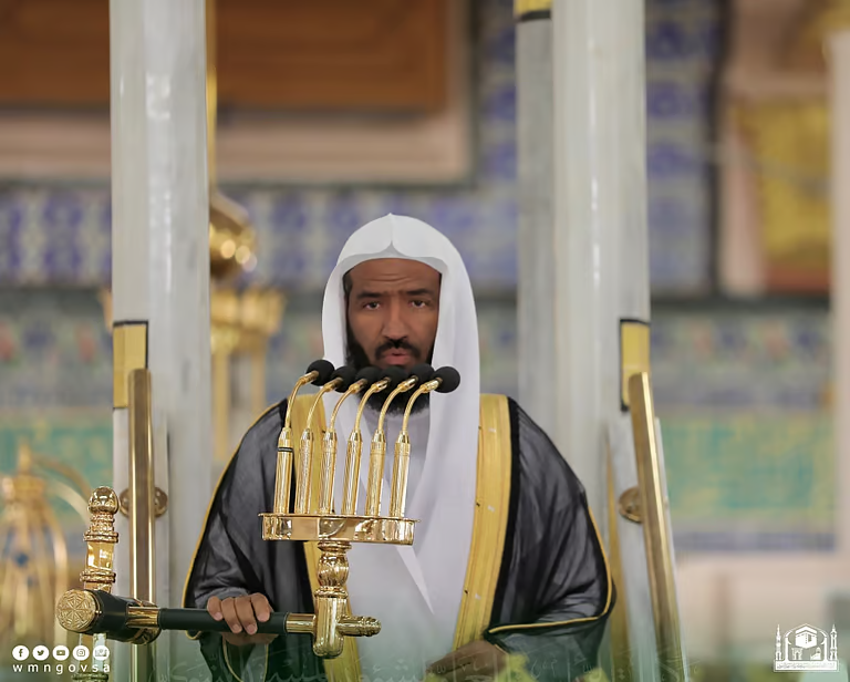 خطيب المسجد النبوي الشيخ البعيجان : لا حج بلا علم ولا نسك بلا فهم.. تعلم المناسك شرطٌ لصحتها وسبيلٌ لقبولها