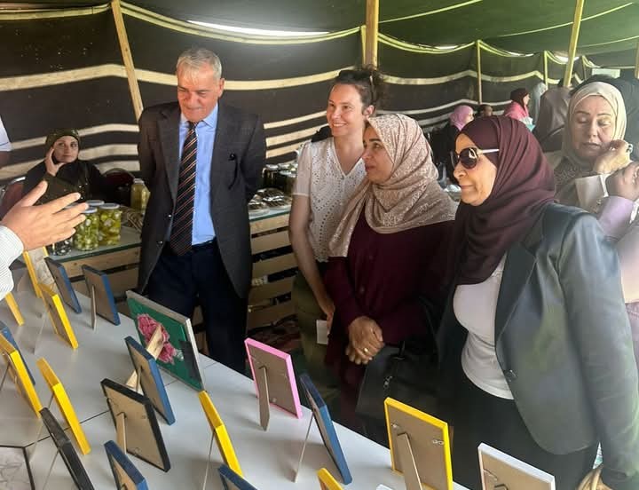 إطلاق فعاليات سوق أعالي الأحلام تراثنا في موقع أم الجمال الأثري