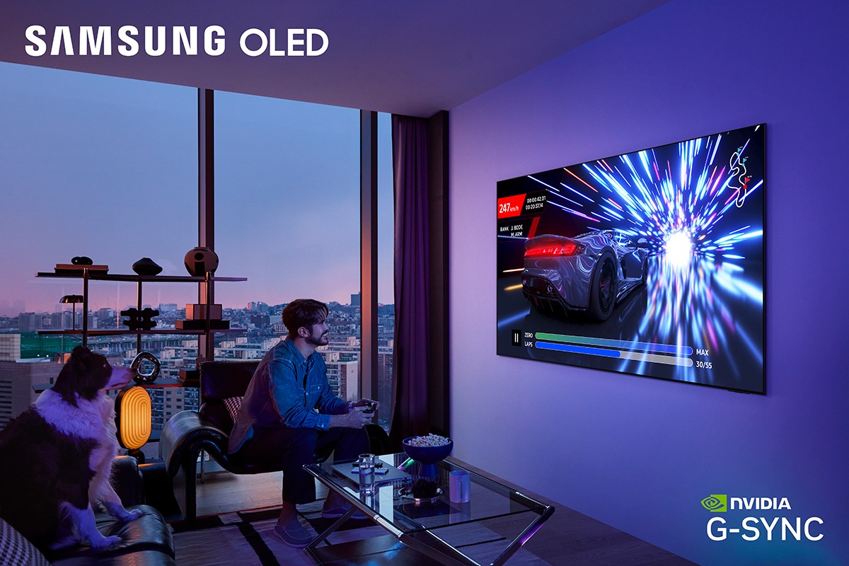 سامسونج ترتقي بتجربة الألعاب على تلفزيونات ‘OLED’ من خلال دعم تقنية ‘NVIDIA GSYNC’