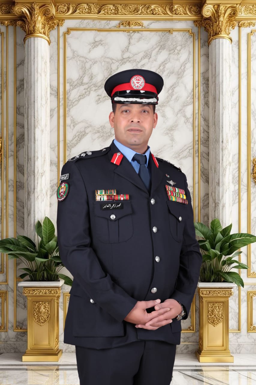 الدكتورة رويده زهير العابد تهنئ وتبارك لشقيقها العقيد محمد زهير العابد