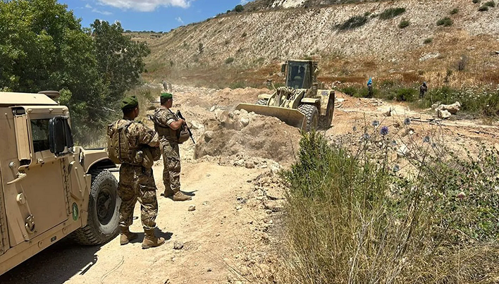 الجيش اللبناني يفكك جهاز تجسس جنوب لبنان