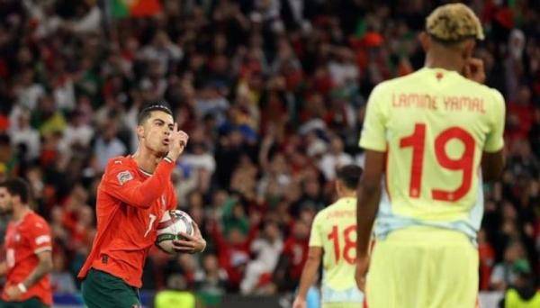 البرتغال تتوج بدوري الأمم الأوروبية على حساب إسبانيا