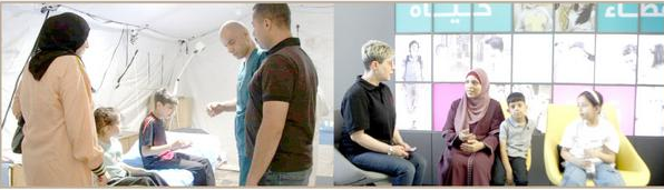 غزيون في مركز الحسين للسرطان: المبادرة الملكية أعادت لنا الحياة