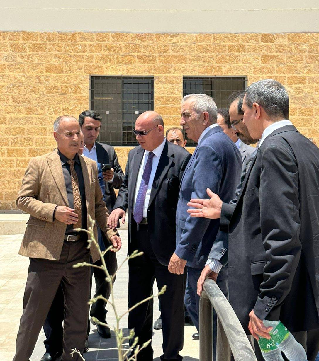 وزير الثقافة يتفقد مركز جرش الثقافي