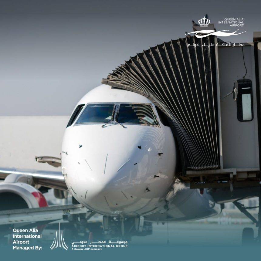 مطار الملكة علياء الدولي يستقبل 736.709 مسافرين خلال أيار 2025
