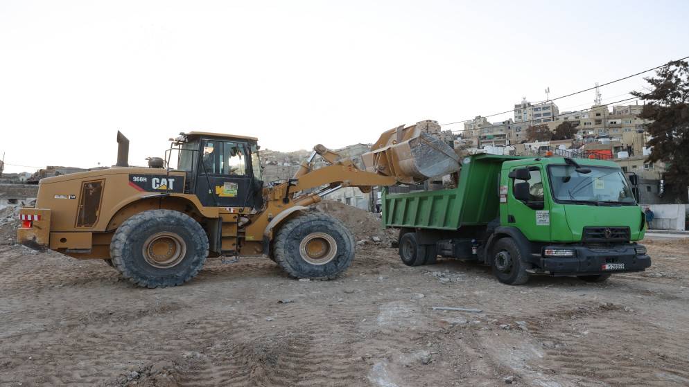 أمانة عمّان تنفذ المرحلة 3 و4 من مشروع تطوير منطقة المحطة