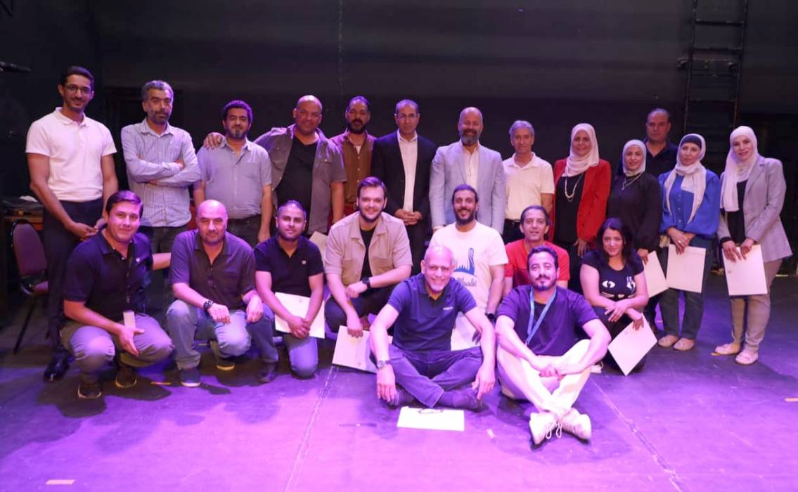 اختتام دورة تدريب المدربين لمشروع تفعيل الفنون الأدائية ومسرح الشباب الهواة في الأردن