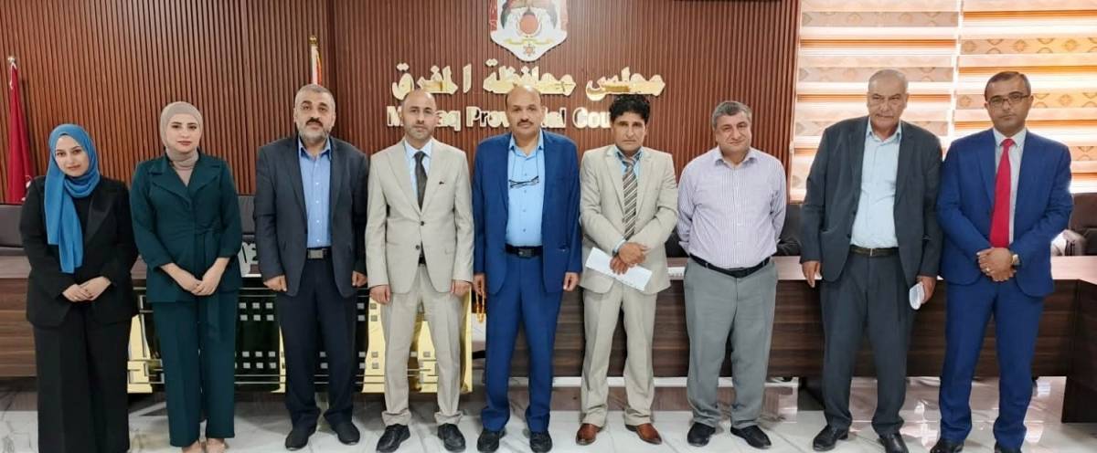 مجلس محافظة المفرق يبدأ أعماله ويشكل لجانه الرئيسية