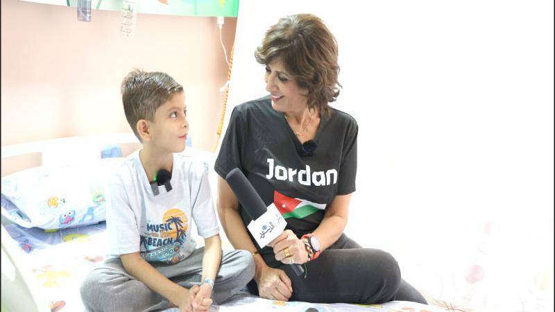 أطفال مرضى من غزة وذووهم  : نـحـــن بـيــــن أهـلـنـا بــالأردن