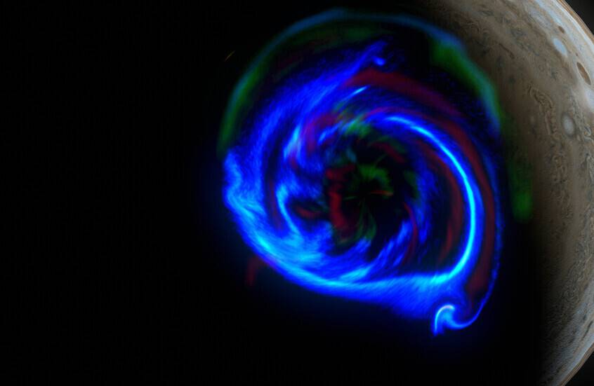 اكتشاف غير مسبوق.. مركبة جونو ترصد ظاهرة فريدة في الغلاف المغناطيسي للمشتري
