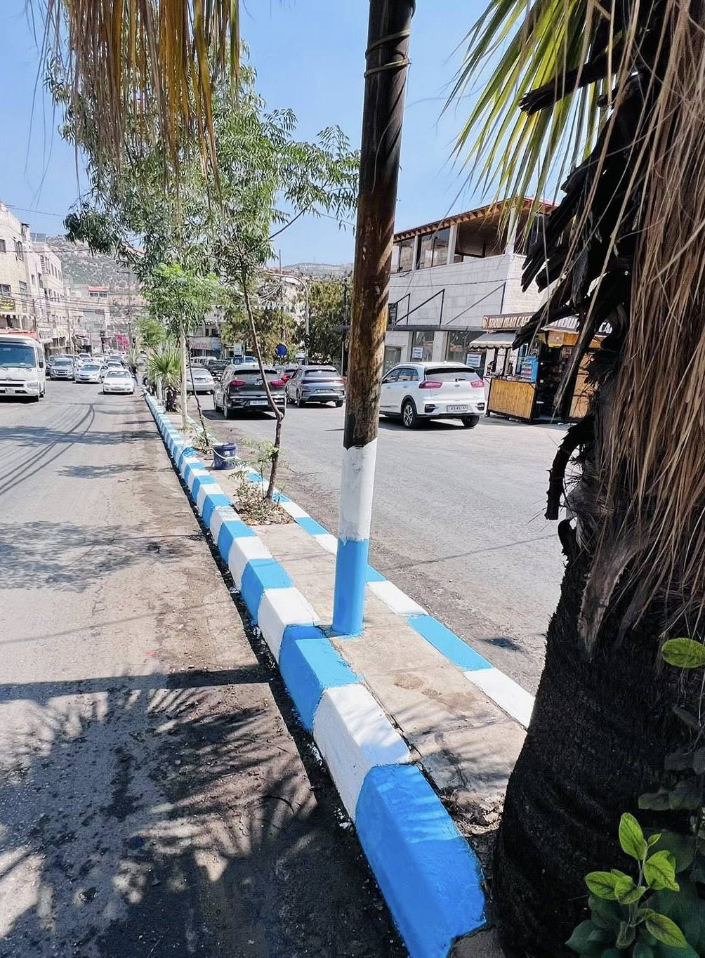 كفرنجة: تأهيل المدخل الرئيسي ضمن خطة لتحسين المشهد البصري