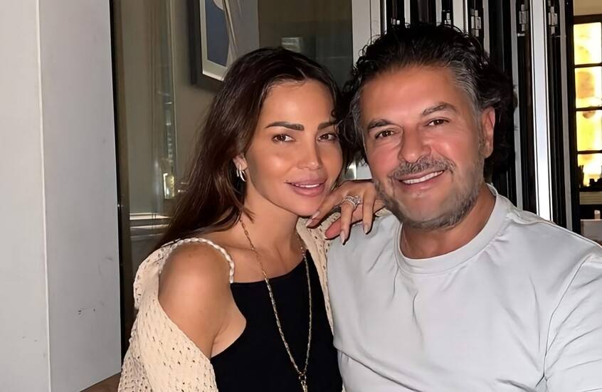 جيهان ترد بقوة.. قبلة تطفئ نار الشائعات وتؤكد وقوفها مع راغب علامة!