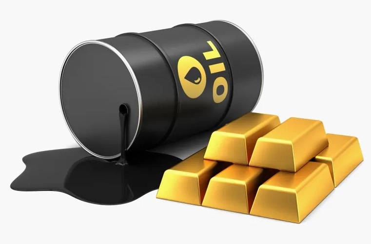 انخفاض سعر الذهب وارتفاع النفط عالميا