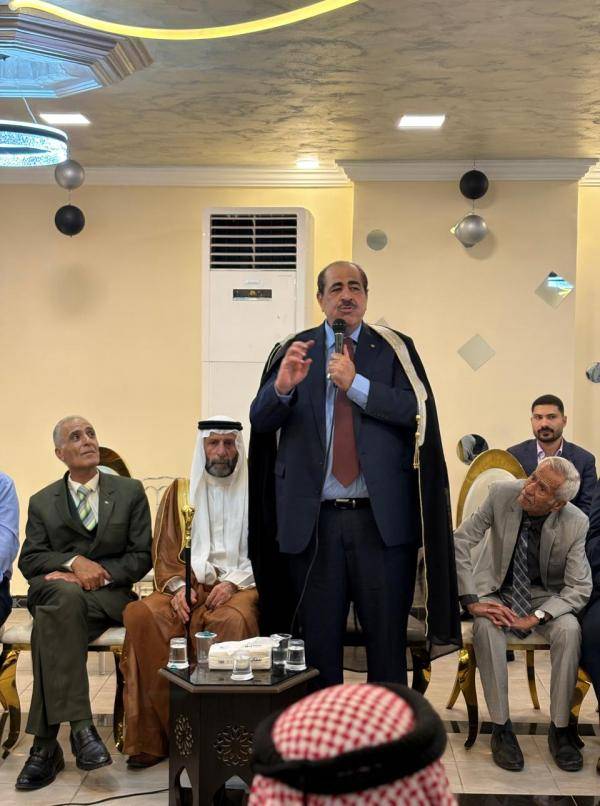 في جاهة عائلتي أبو خليل والخطاطبة .. د. قشوع يرفض التصريحات العدائية والمقيتة التي تصدر عن الاحتلال الإسرائيلي.