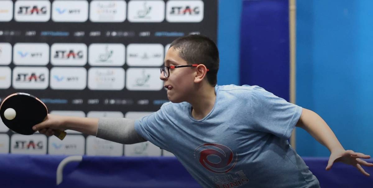 الزعبي يحصد وصافة بطولة الأردن الدولية لكرة الطاولة لفئة 13 عاماً