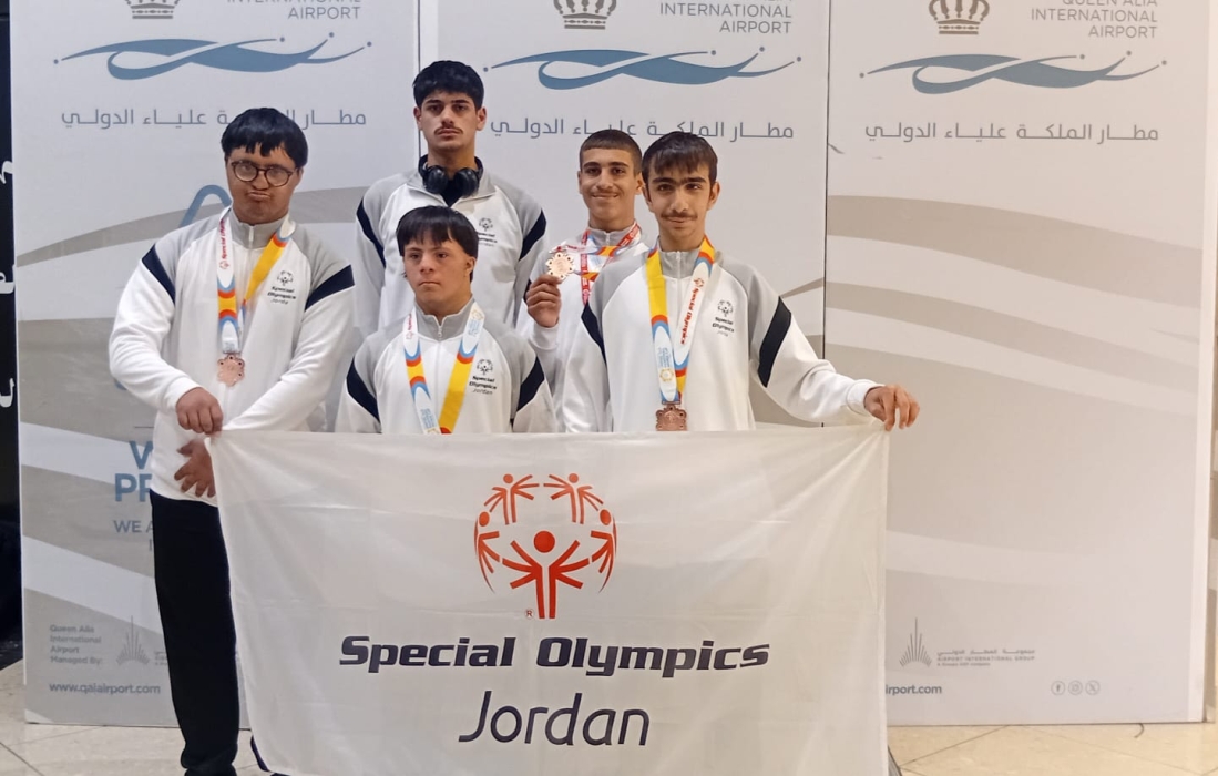 برونزية للأولمبياد الخاص الأردني في بطولة كأس العالم لكرة السلة الموحدة 3×3