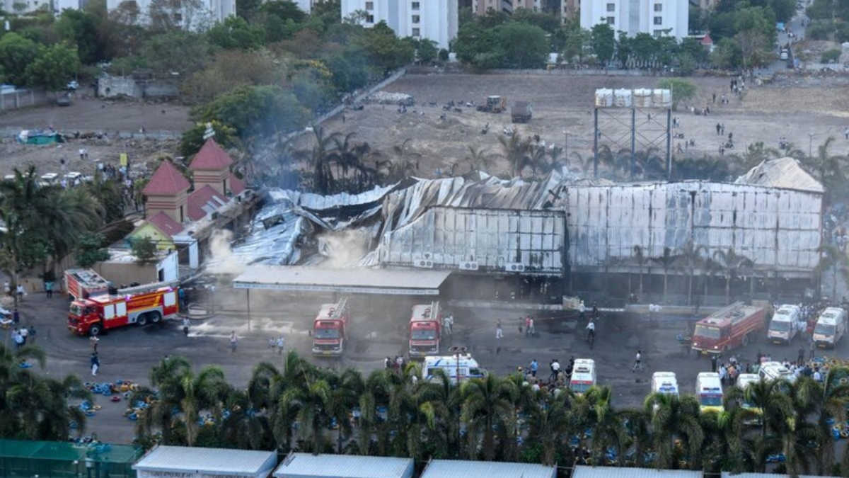 مصرع 23 شخصا في حريق داخل منشأة ترفيهية في الهند