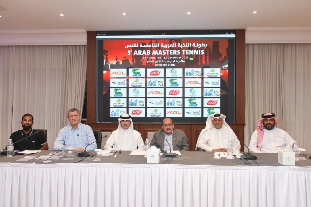 بطولة النخبة العربية الخامسة للتنس تنطلق اليوم