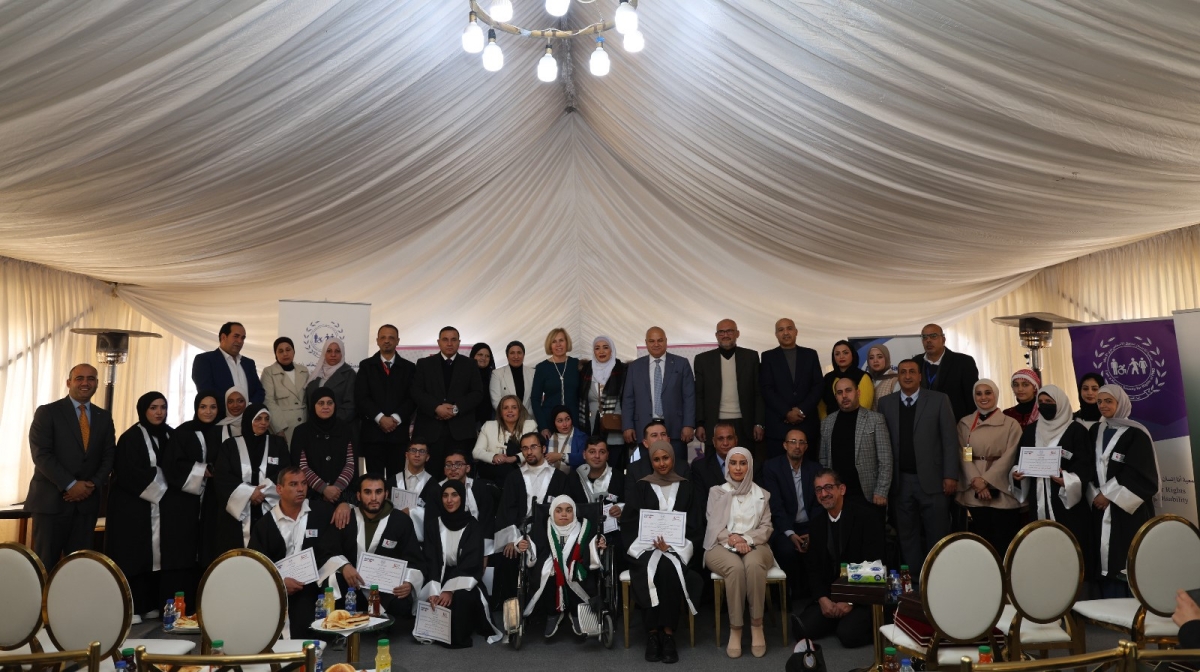 تخريج 39 متدربًا من ذوي الإعاقة ضمن الاندماج في مكان العمل
