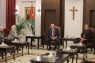 القاضي يقدم التهاني للمسيحيين في البطريركية اللاتينية ومطرانية الروم الأرثوذكس والكاثوليك