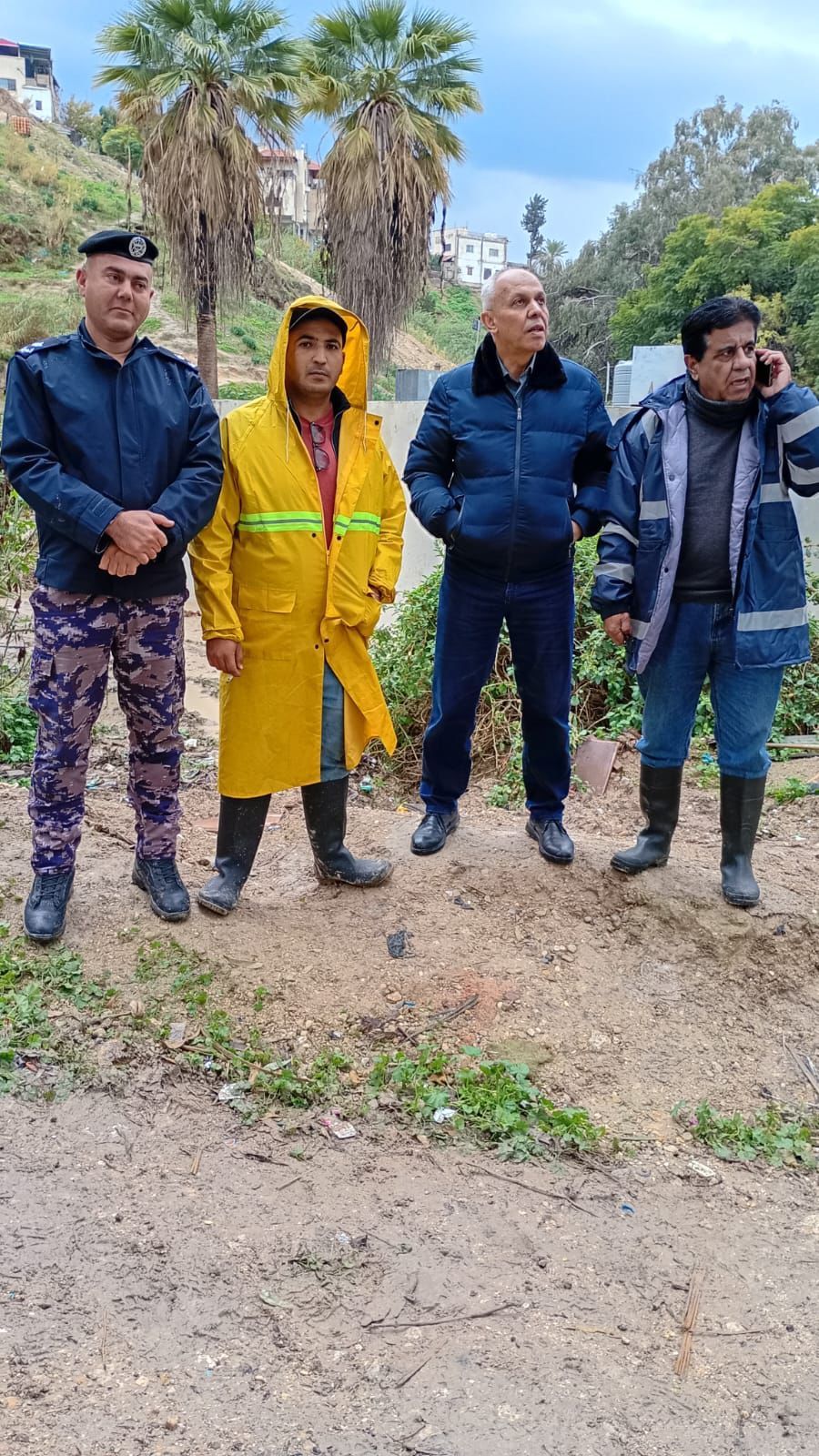 الأغوار الشمالية: مواصلة الأعمال الميدانية للتعامل مع الظروف الجوية