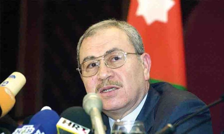 عاجل |  وفاة رئيس الوزراء الأسبق علي ابو الراغب