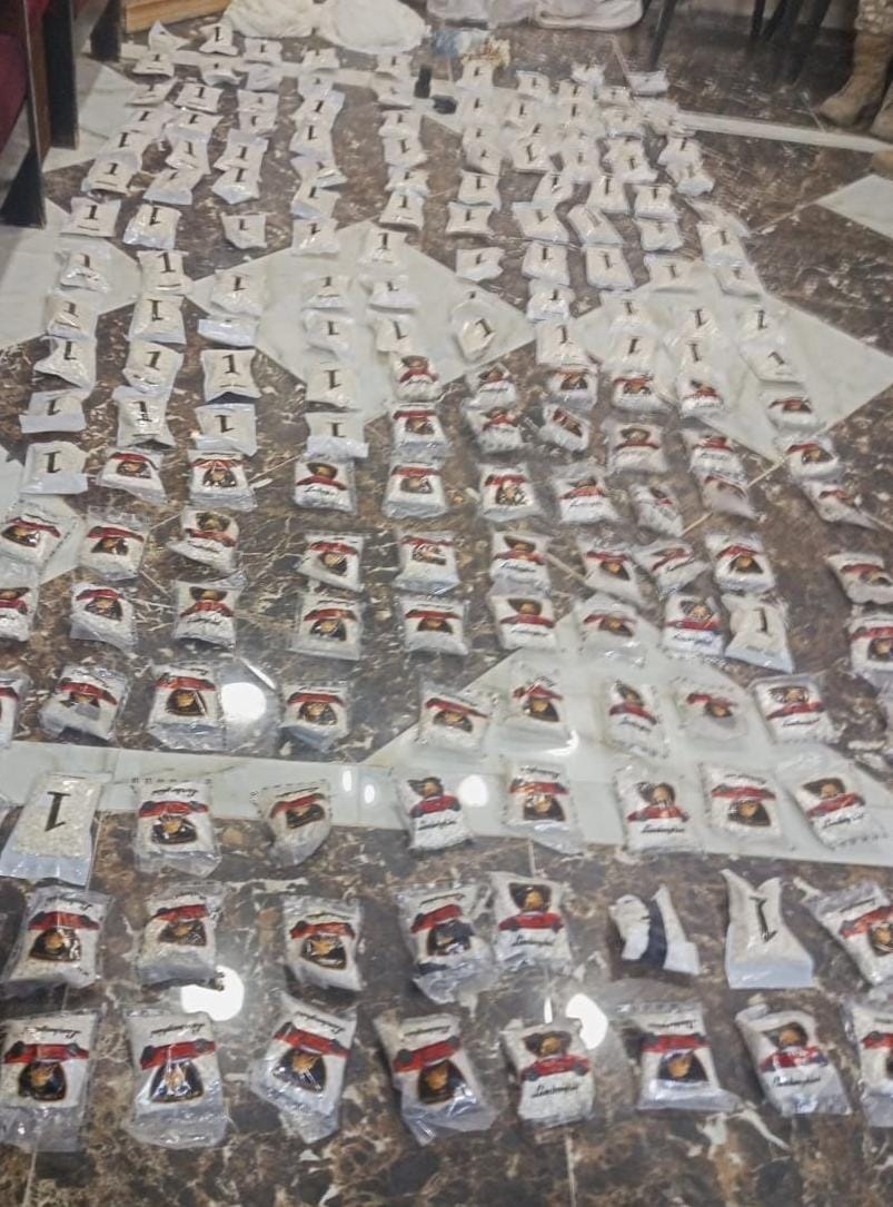 المنطقة العسكرية الشرقية تحبط محاولة تهريب مواد مخدرة بواسطة بالونات