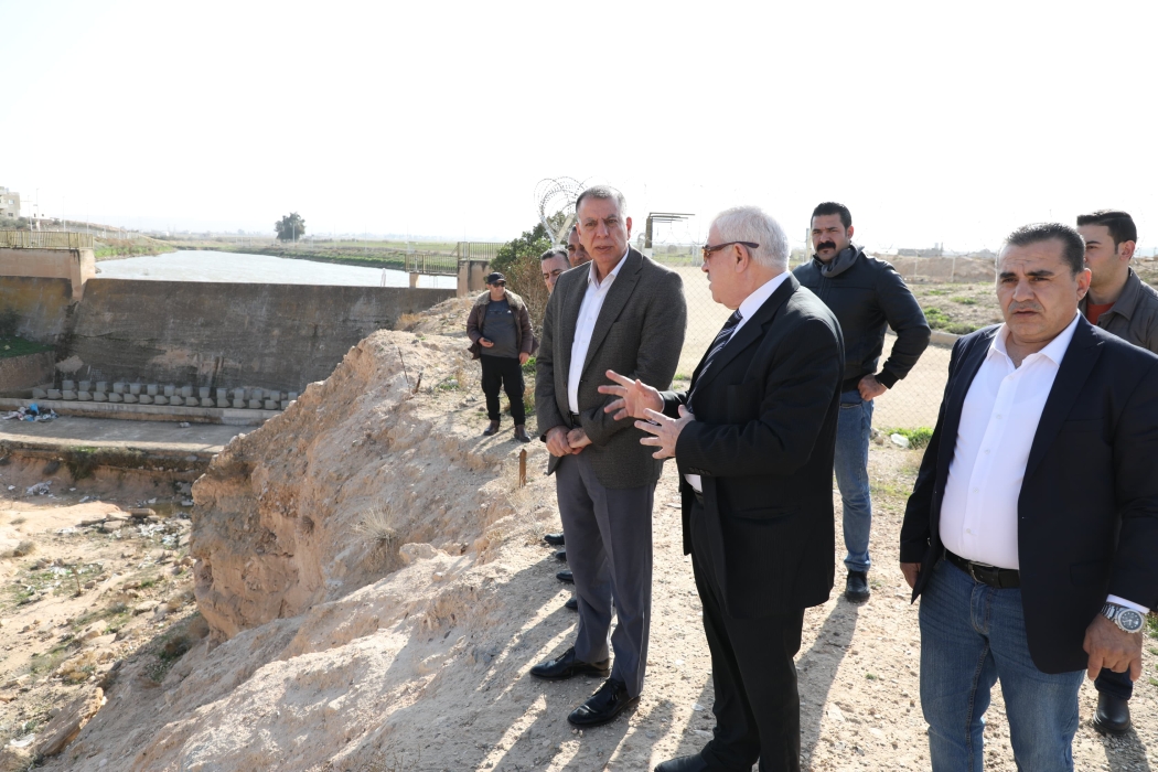 وزير الداخلية يزور متصرفية لواء الرمثا ويوجّه بضرورة الاستعداد للظروف الجوية المتوقعة ويتفقد سد البويضة