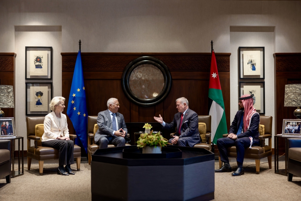 الملك: قمة الأردن والاتحاد الأوروبي تمثل فصلا مهما في الشراكة التاريخية بينهما.