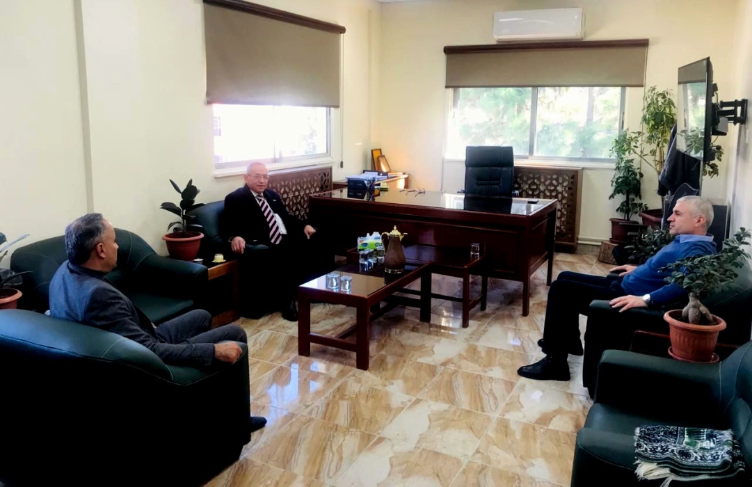 بحث التعاون بمجالات الإرشاد الزراعي في الطفيلة