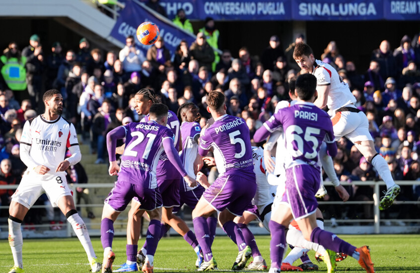 نكونكو ينقذ ميلان من الخسارة أمام فيورنتينا في الدوري الإيطالي