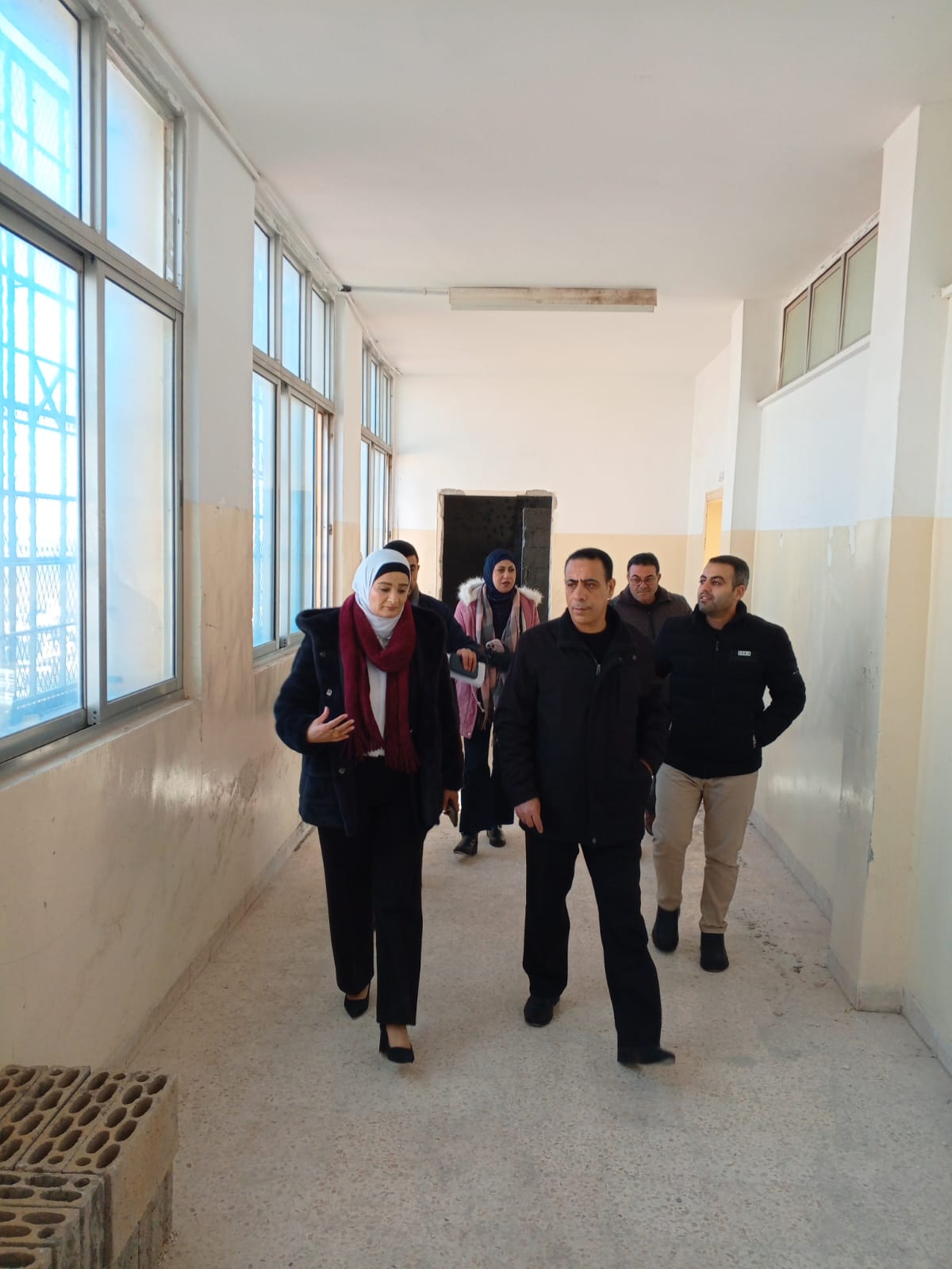 السّواريس تتابع أعمال صيانة في مدرسة الخشافية الثانوية للبنين