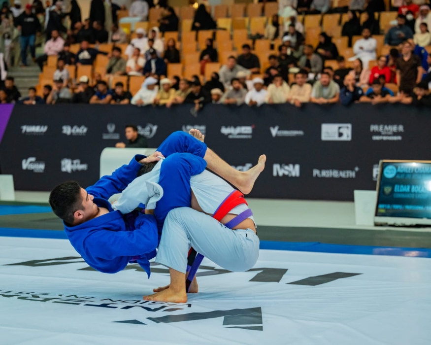 الإمارات تتصدر ختام بطولة أبوظبي الدولية لمحترفي الجوجيتسو