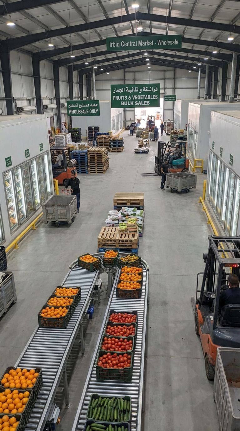 بالفيديو، فرصة استثمارية نوعية في إربد سوق إربد المركزي