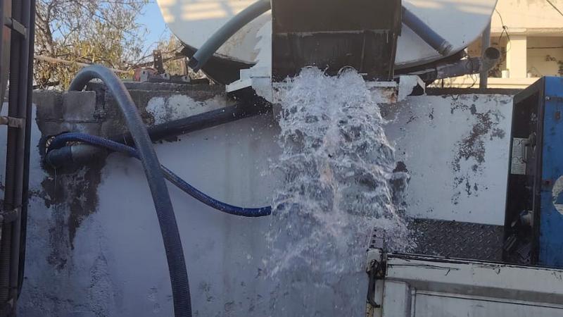 ضبط اعتداءات على خطوط المياه وبيع صهاريج مخالفة