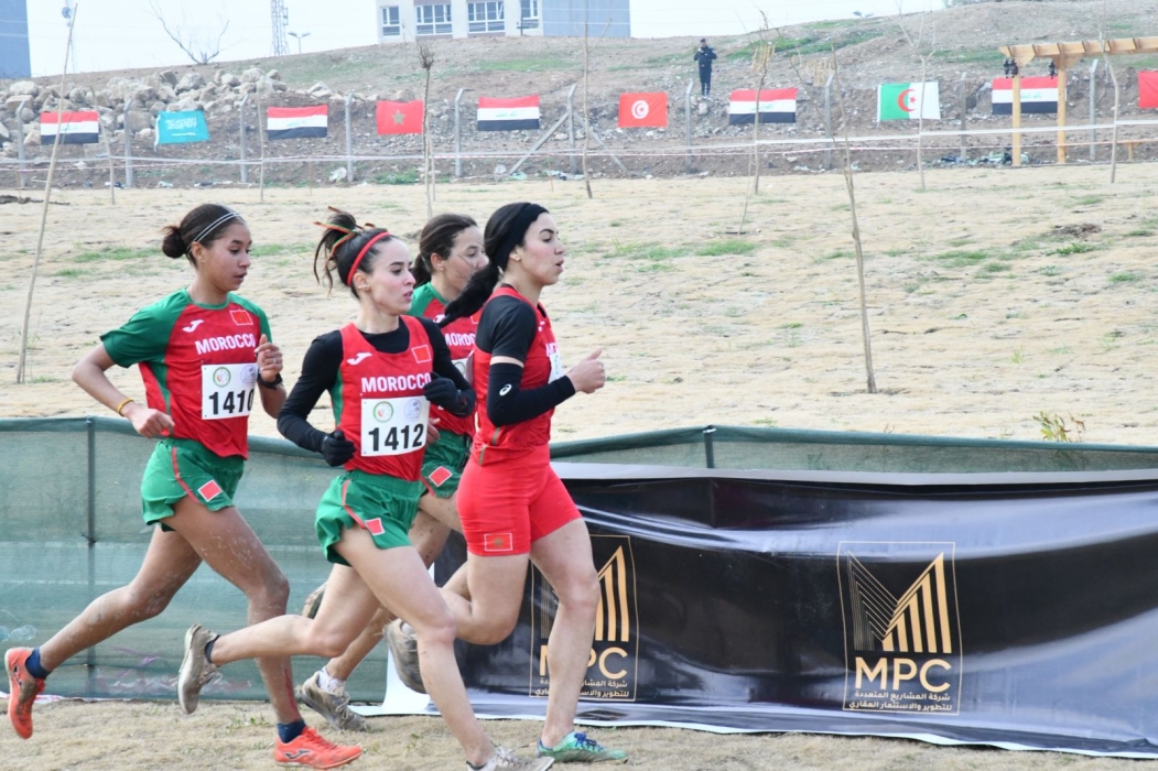 المغرب يفرض هيمنته في بطولة العرب لاختراق الضاحية بالموصل