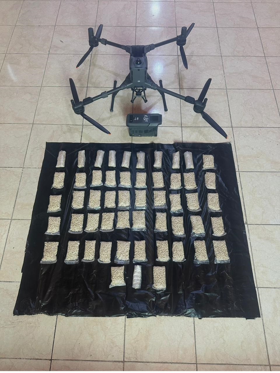 المنطقة العسكرية الجنوبية تحبط محاولة تهريب مواد مخدرة بواسطة طائرة مسيّرة