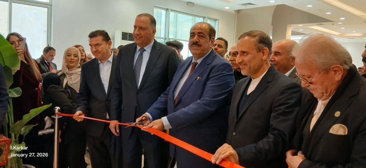 د. قشوع يفتتح معرض المنتجات الإيرانية ويؤكد على منهجية رسالة عمان