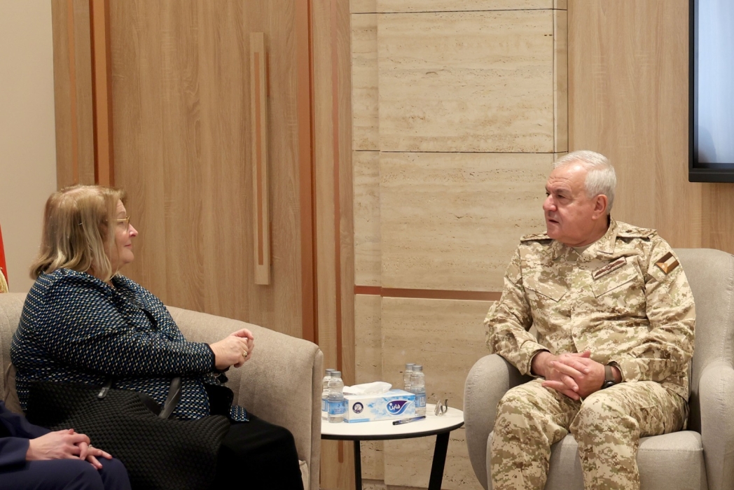 الحنيطي يستقبل الرئيس التنفيذي لمنظمة أمديست