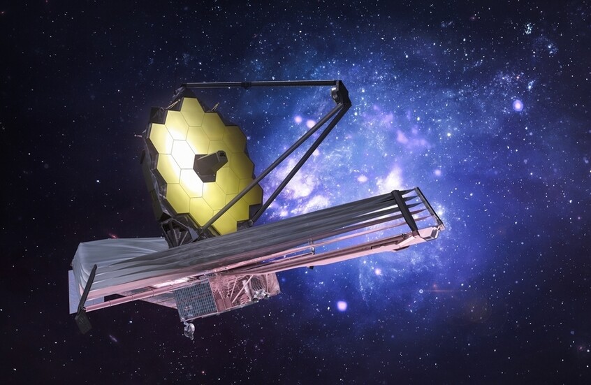 تلسكوب جيمس ويب يكتشف آثارا لكارثة كونية مذهلة