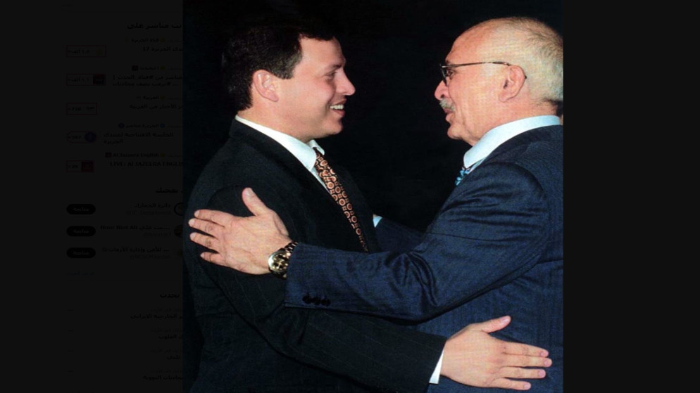 حسان : رحم الله الملك الباني وحفظ الله الملك الذي يقود مسيرة الأردن بثبات وعزم وحكمة