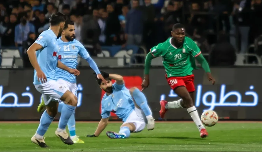 الوحدات يحسم الكلاسيكو بثنائية في مرمى الفيصلي