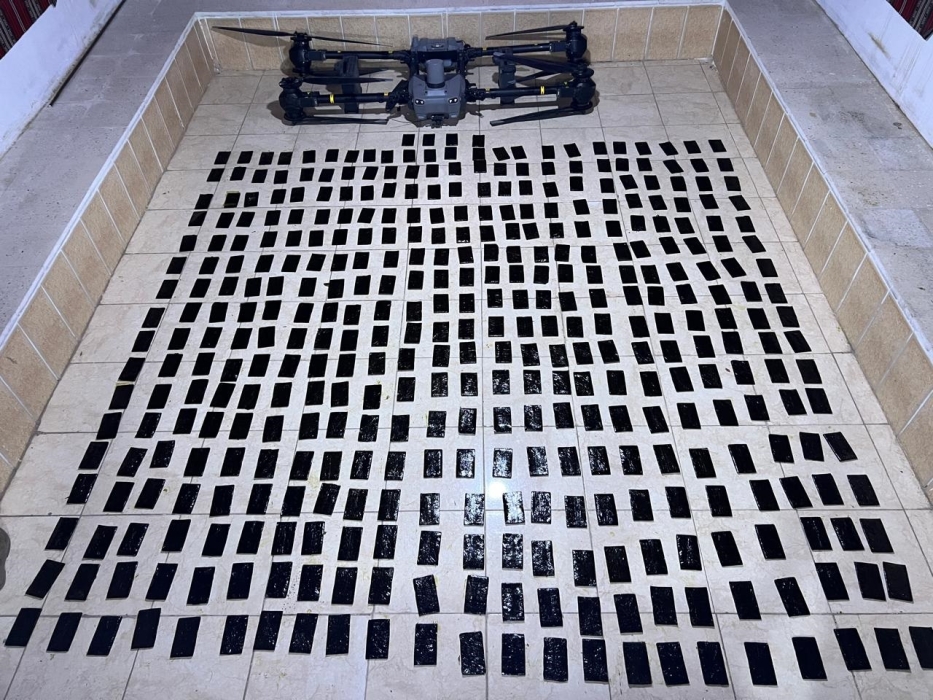 المنطقة العسكرية الجنوبية تحبط محاولة تهريب مواد مخدرة بواسطة طائرة مسيّرة