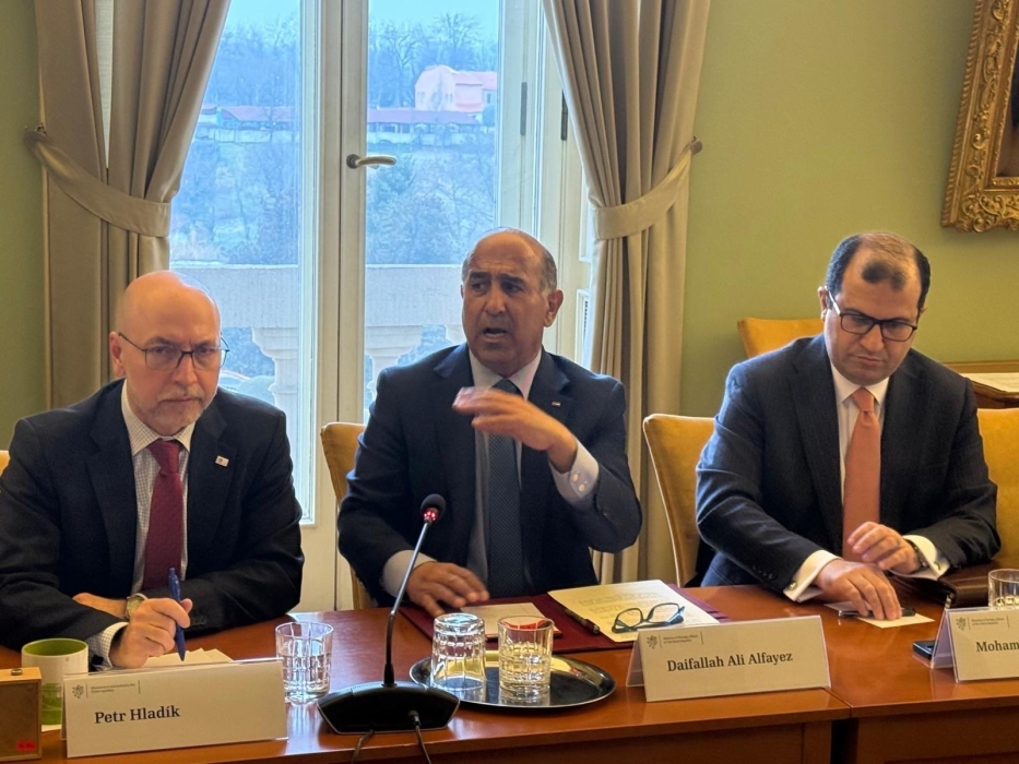 جولة مشاورات سياسية بين وزارتي خارجية الأردن والتشيك