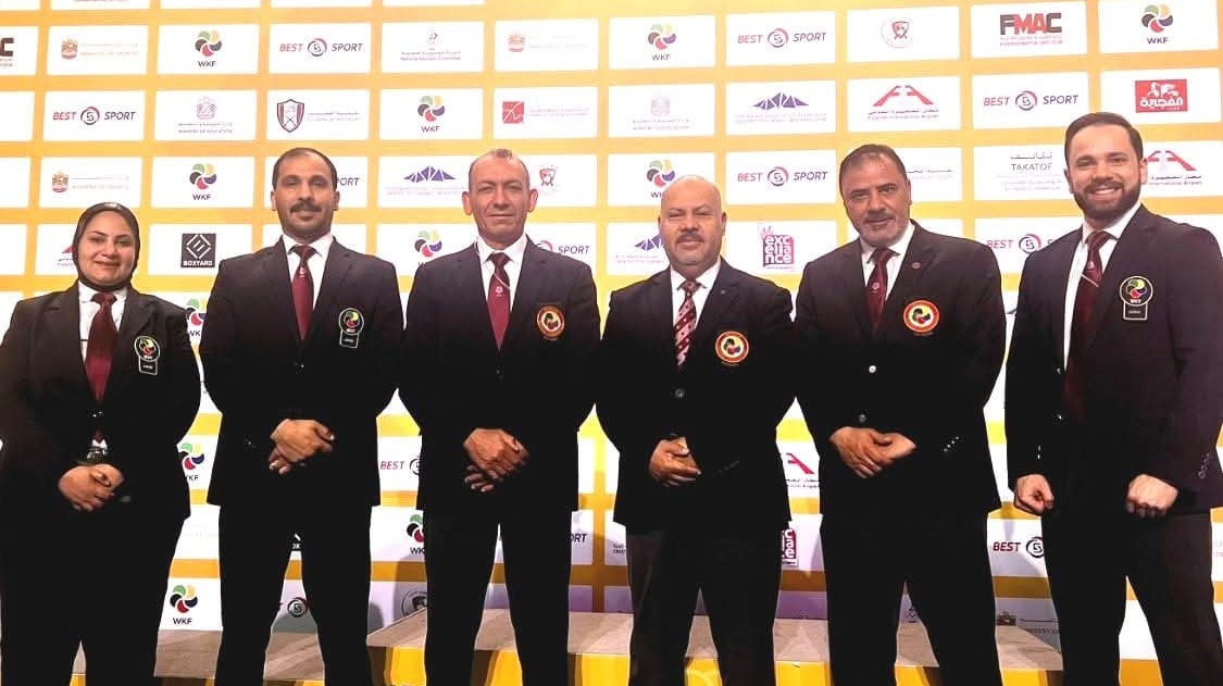 نجاح لافت لمنتخب الكراتيه والحكام الأردنيين بـ الدوري العالمي للشباب والناشئين