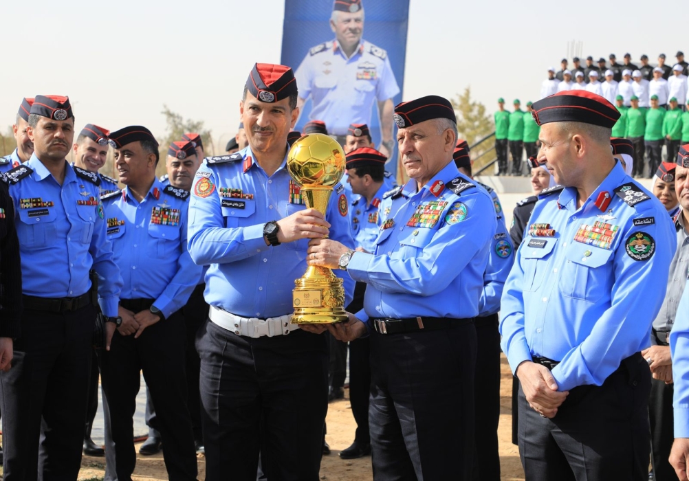 مديرية الأمن العام تتوج أبطال بطولة القائد السنوية للعام “2026”