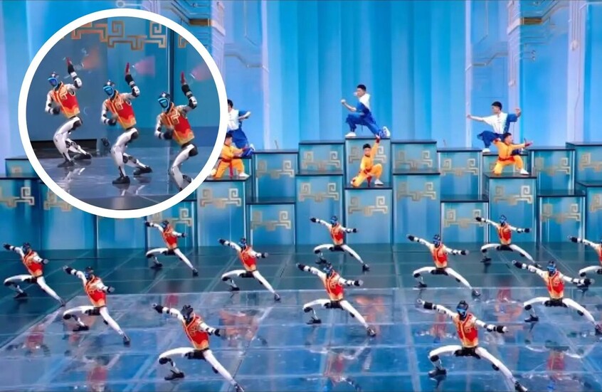 أشبه بالخيال العلمي.. روبوتات صينية تبهر العالم بعرض للكونغ فو