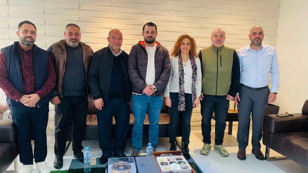 أولى الزيارات الميدانية للرئيس الجديد لنادي اتحاد الرمثا