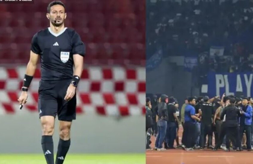 أول رد فعل من الاتحاد الآسيوي بعد أزمة الهجوم على الحكم السعودي ماجد الشمراني